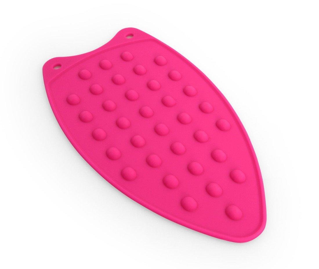 PARKOVIŠTĚ NA ŽEHLIČKU, silikonová podložka růžová