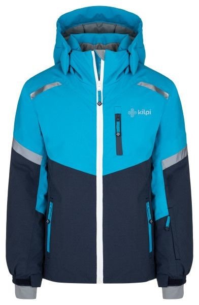 Chlapecká lyžařská bunda kilpi ferden-jb modrá 110_116