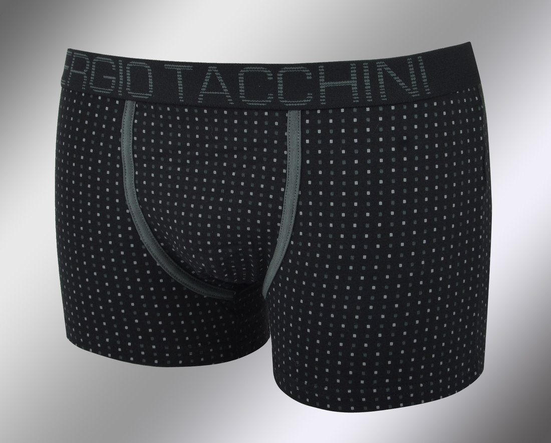 Pánské vzorované boxerky 18426 grigio Sergio Tacchini Velikost: M(5) vel. 50, Barva: grigio