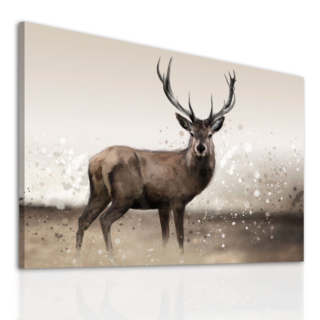Obraz na plátně DEER A různé rozměry Ludesign ludesign obrazy: 80x60 cm