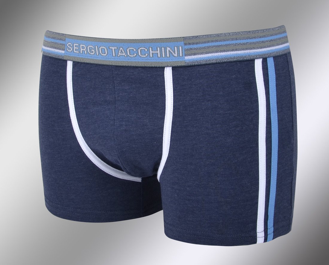 Pánské vzorované boxerky 18400 blu Sergio Tacchini Velikost: M(5) vel. 50, Barva: blu