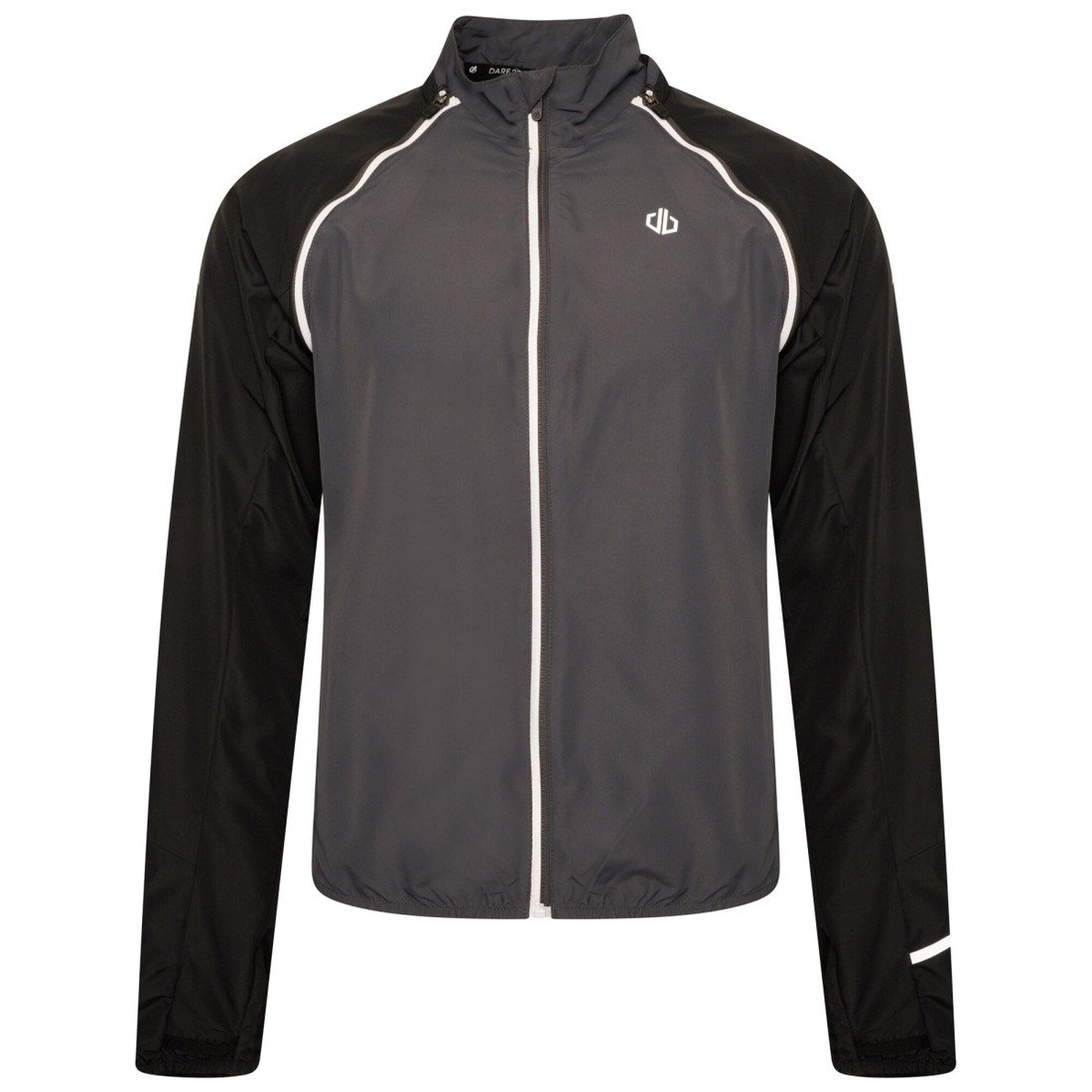 Pánská bunda dare2b oxidate windeshell černá/šedá s