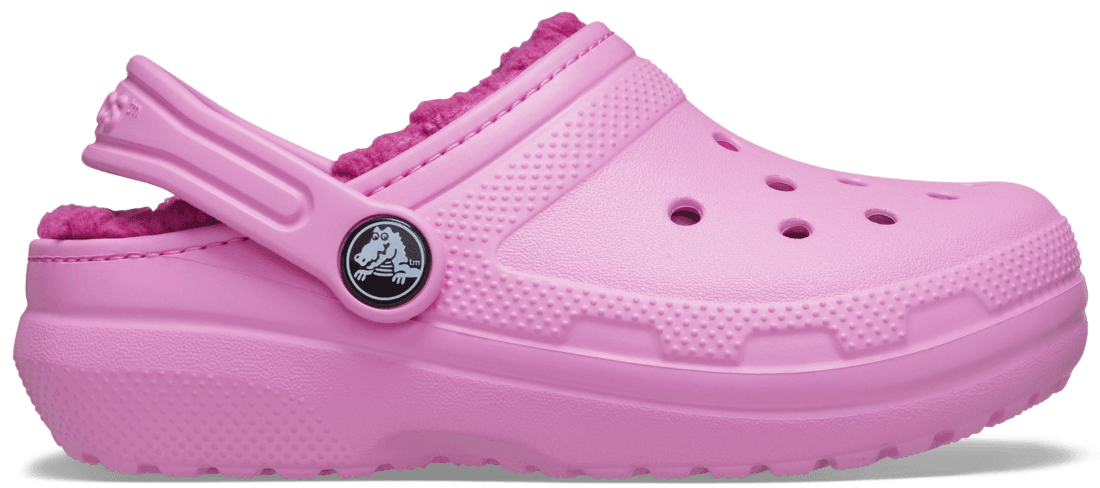 Dětské boty crocs classic lined růžová 28-29