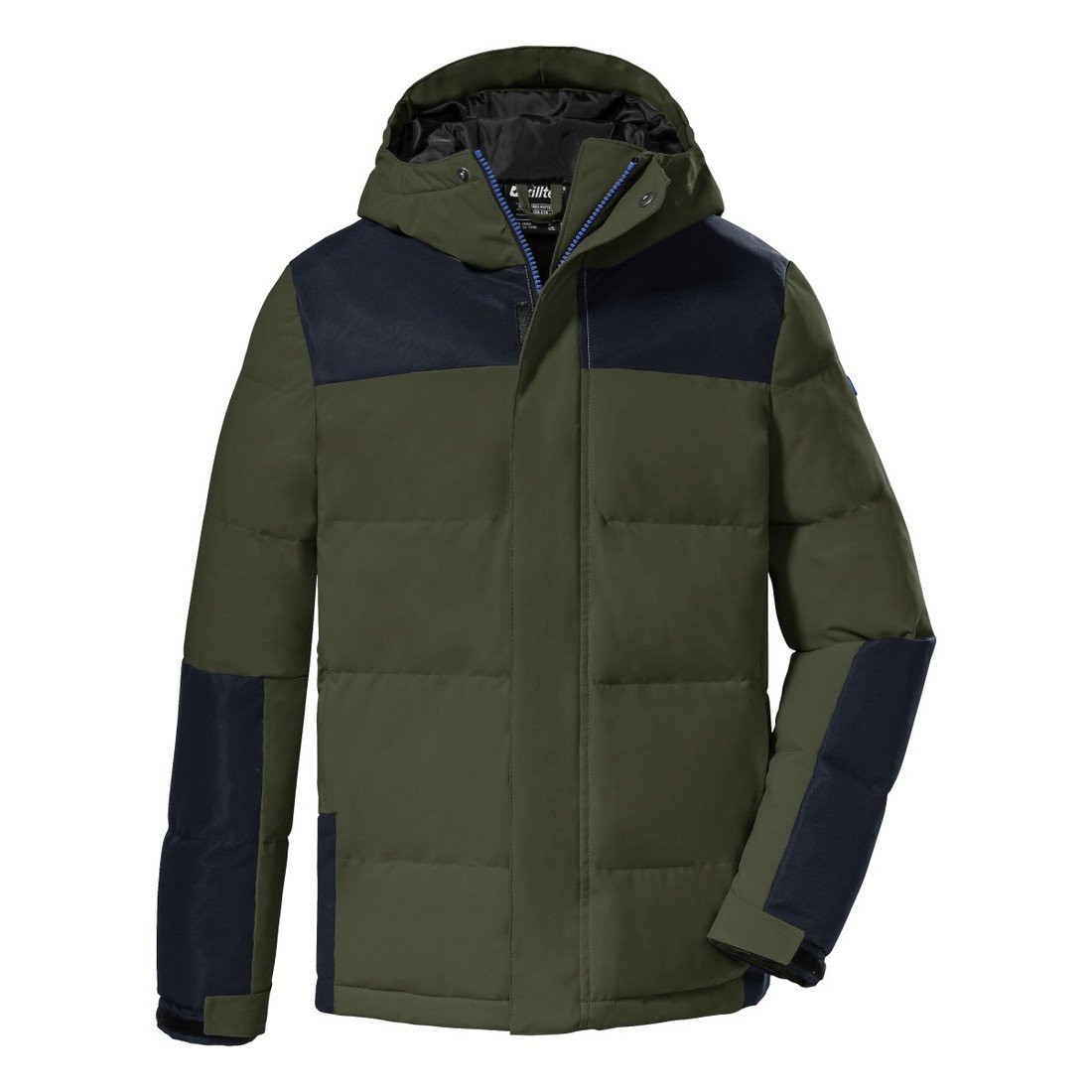 Chlapecká zimní bunda killtec 207 zelená/černá 128