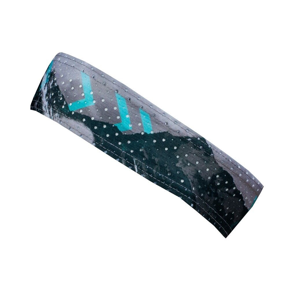 Sportovní čelenka bjež drop 5 vector černá/šedá m/l