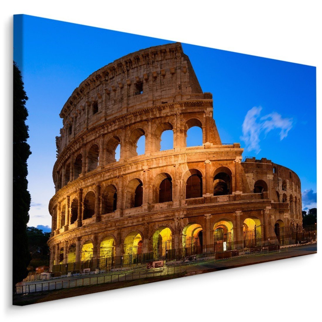 MyBestHome BOX Plátno Pohled Na Koloseum Ve Večerních Hodinách Varianta: 30x20