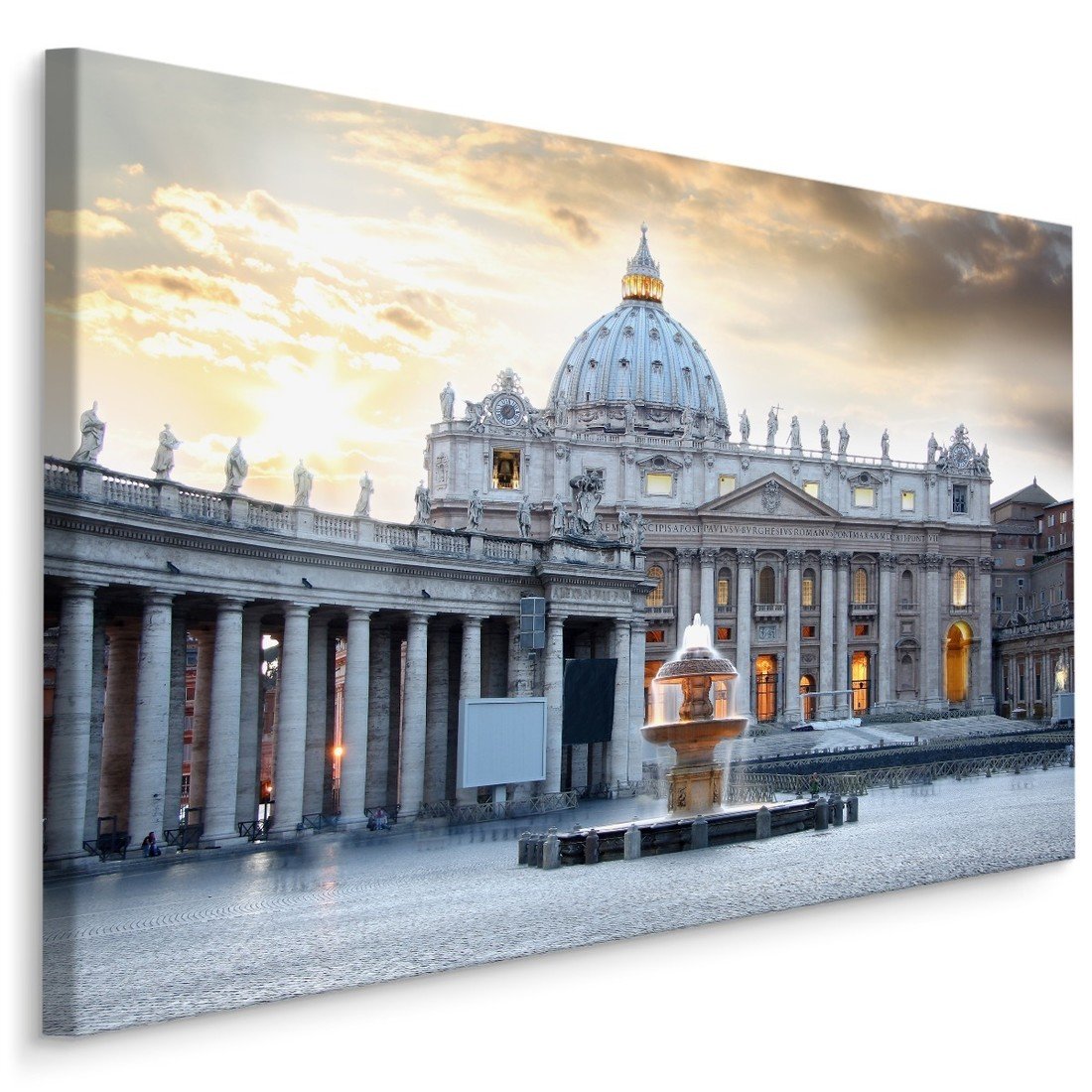 MyBestHome BOX Plátno Bazilika Svatého Petra Ve Vatikánu Varianta: 30x20