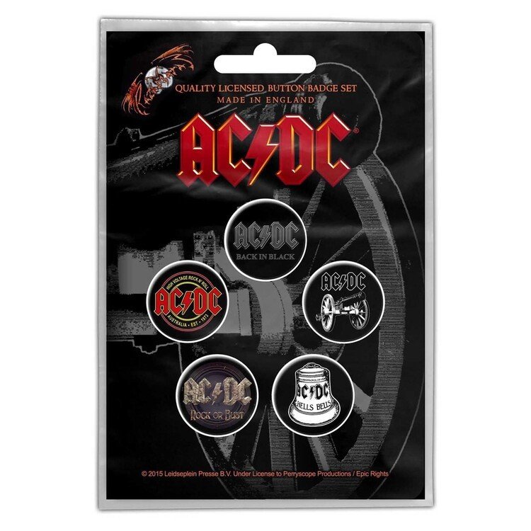 ROCKOFF Plackový set AC/DC - For Those About To Rock Retail