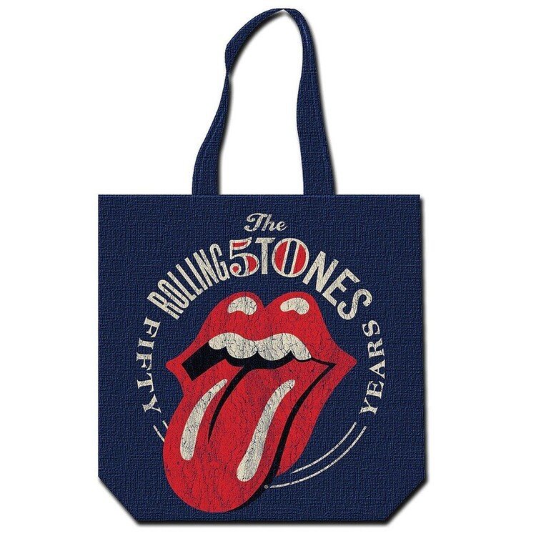 ROCKOFF Taška Rolling Stones - 50th Anniversary Cotton
