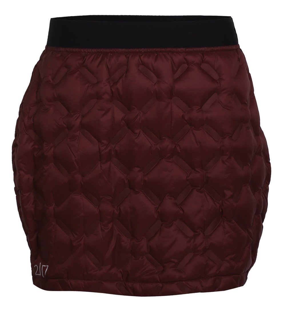 Dámská zimní zateplená sukně 2117 isabo vínová l