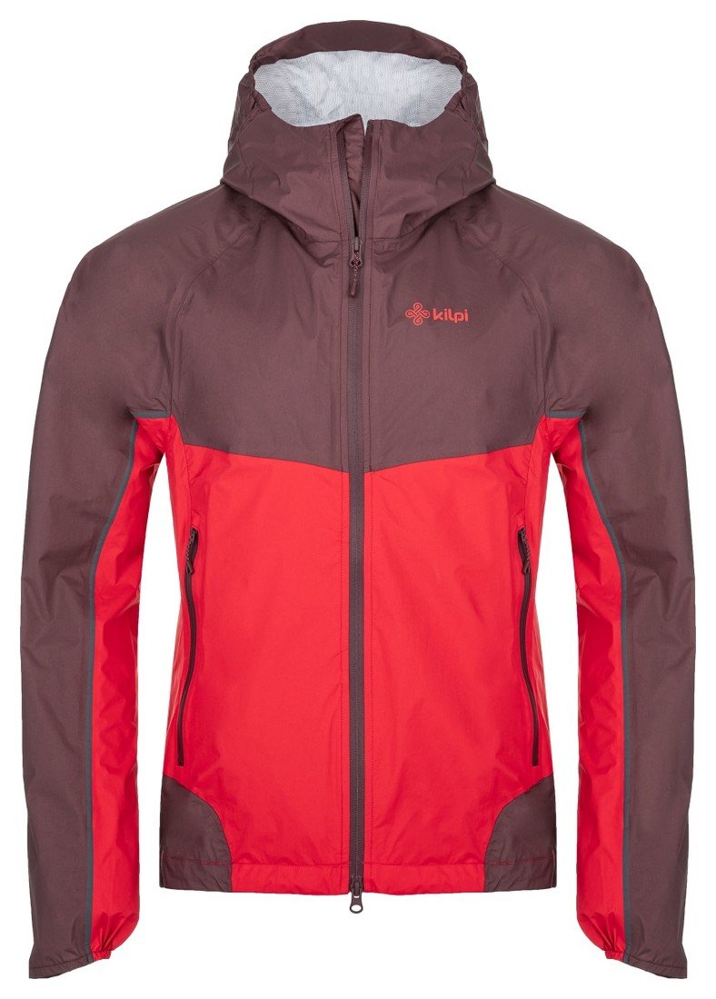 Pánská outdoorová bunda kilpi hurricane-m červená 3xl