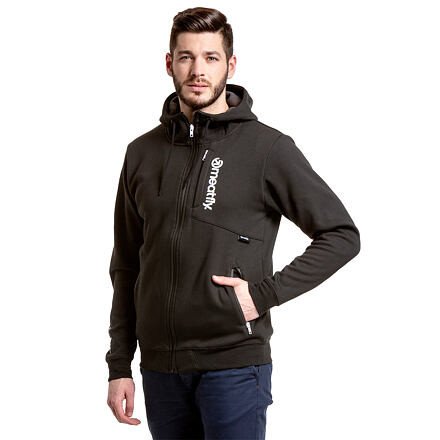 Pánská technická mikina meatfly lightyear černá l