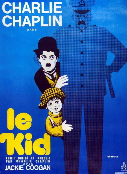 BRIDGEMAN IMAGES Umělecká fotografie Charles Chaplin, Le Kid, (30 x 40 cm)