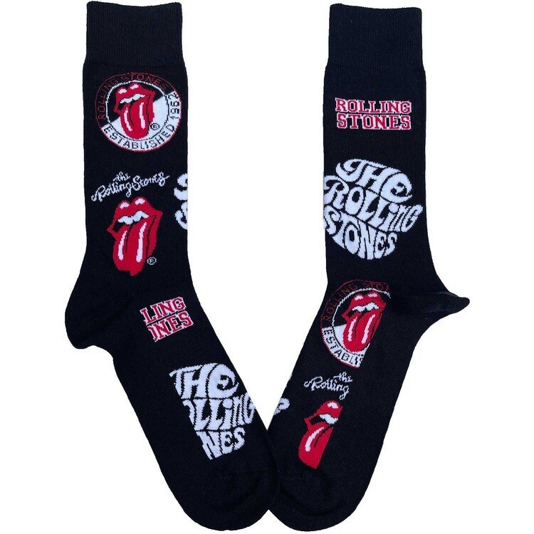 ROCKOFF Ponožky Rolling Stones - Logos