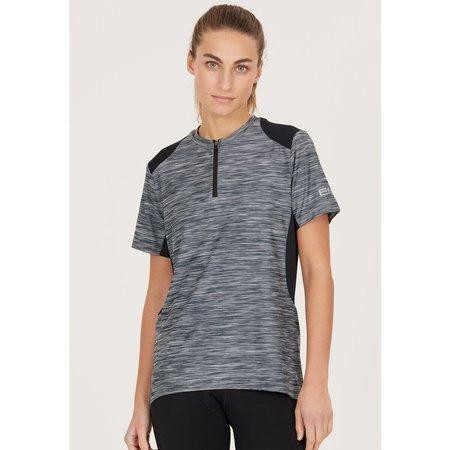 Endurance Dámské cyklistické tričko Marimba W Melange Cycling/MTB S/S Tee, ebony, 38