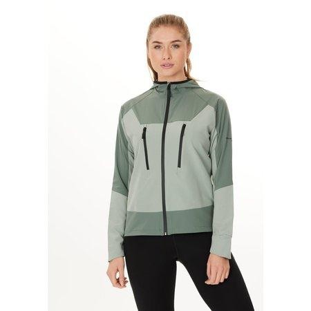 Endurance Dámská běžecká bunda Telly W Functional Jacket, desert, green, 42