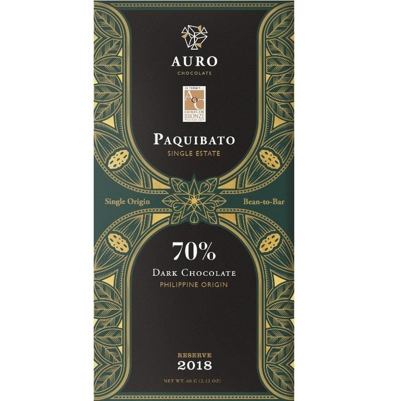 Auro Chocolate Auro Paquibato Tmavá 70%