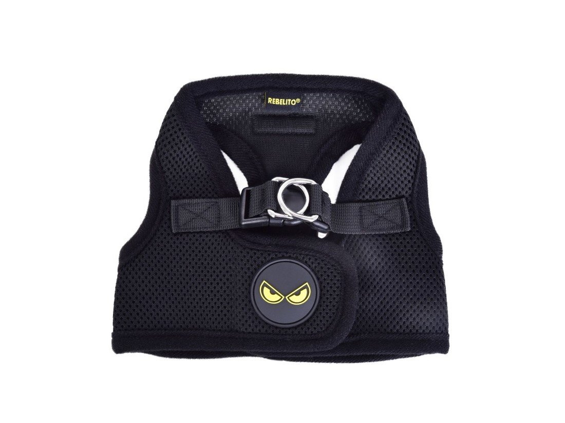 Komfortní kšíry/postroj REBELITO® černé