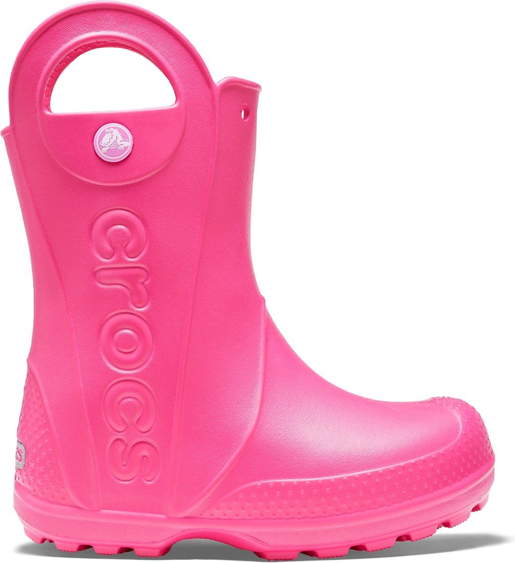 Dětské holínky crocs handle it rain boot růžová 30-31