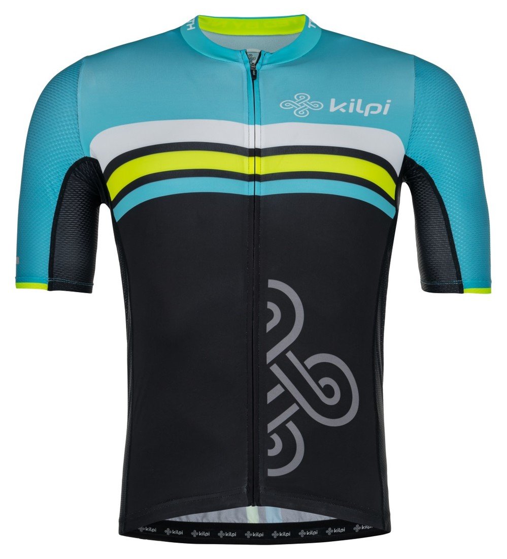 Pánský týmový cyklistický dres kilpi corridor-m světle modrá 3xl