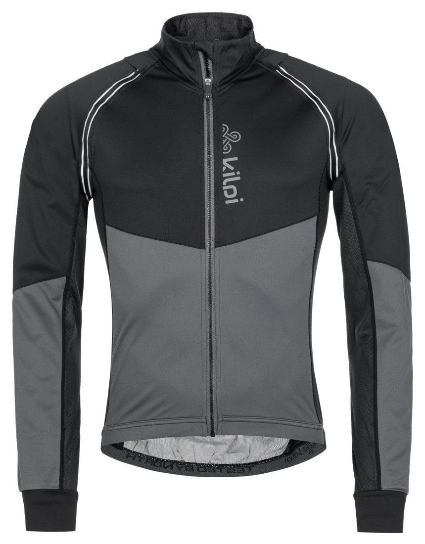 Pánská softshellová bunda kilpi zain-m tmavě šedá 3xl