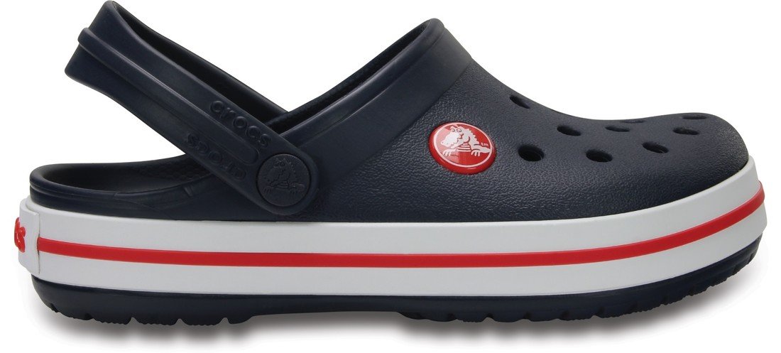 Dětské boty crocs crocband tmavě modrá/červená 28-29