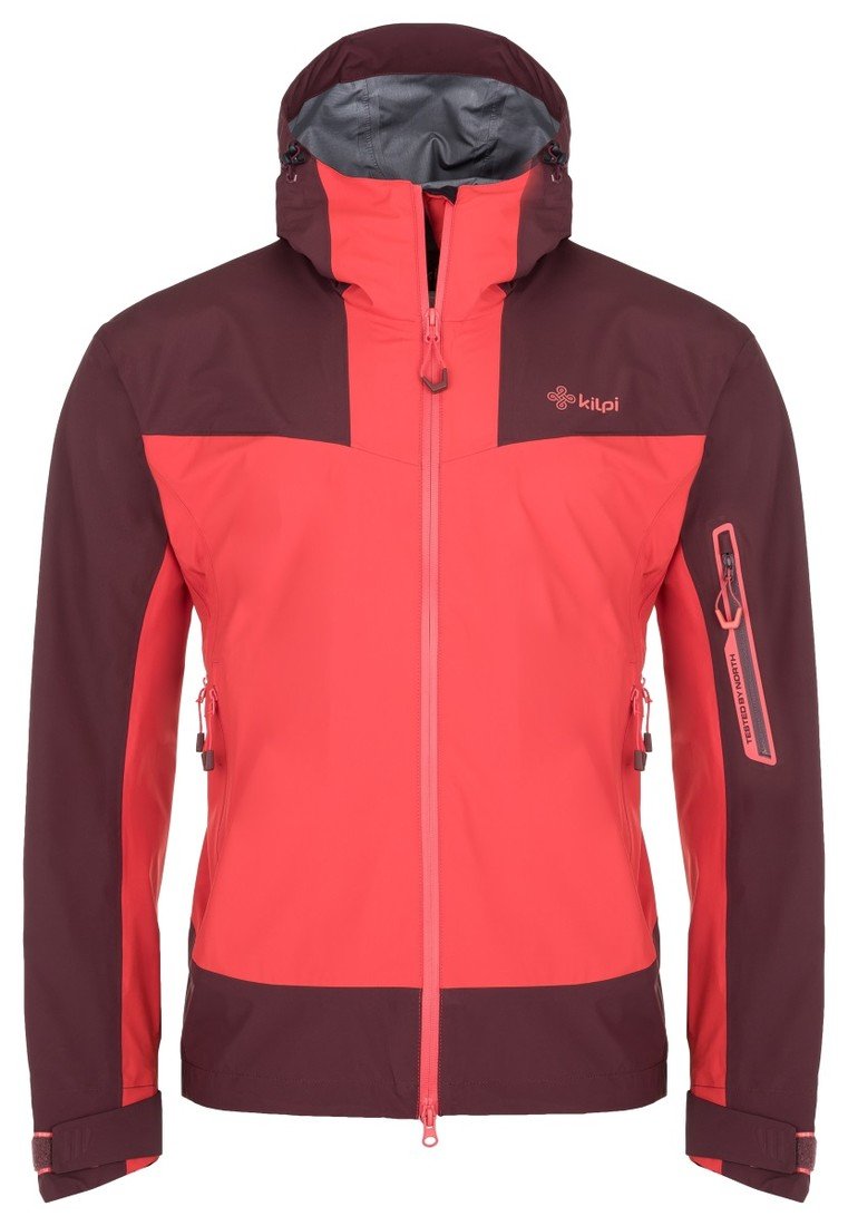 Pánská membránová bunda kilpi mamba-m červená 3xl