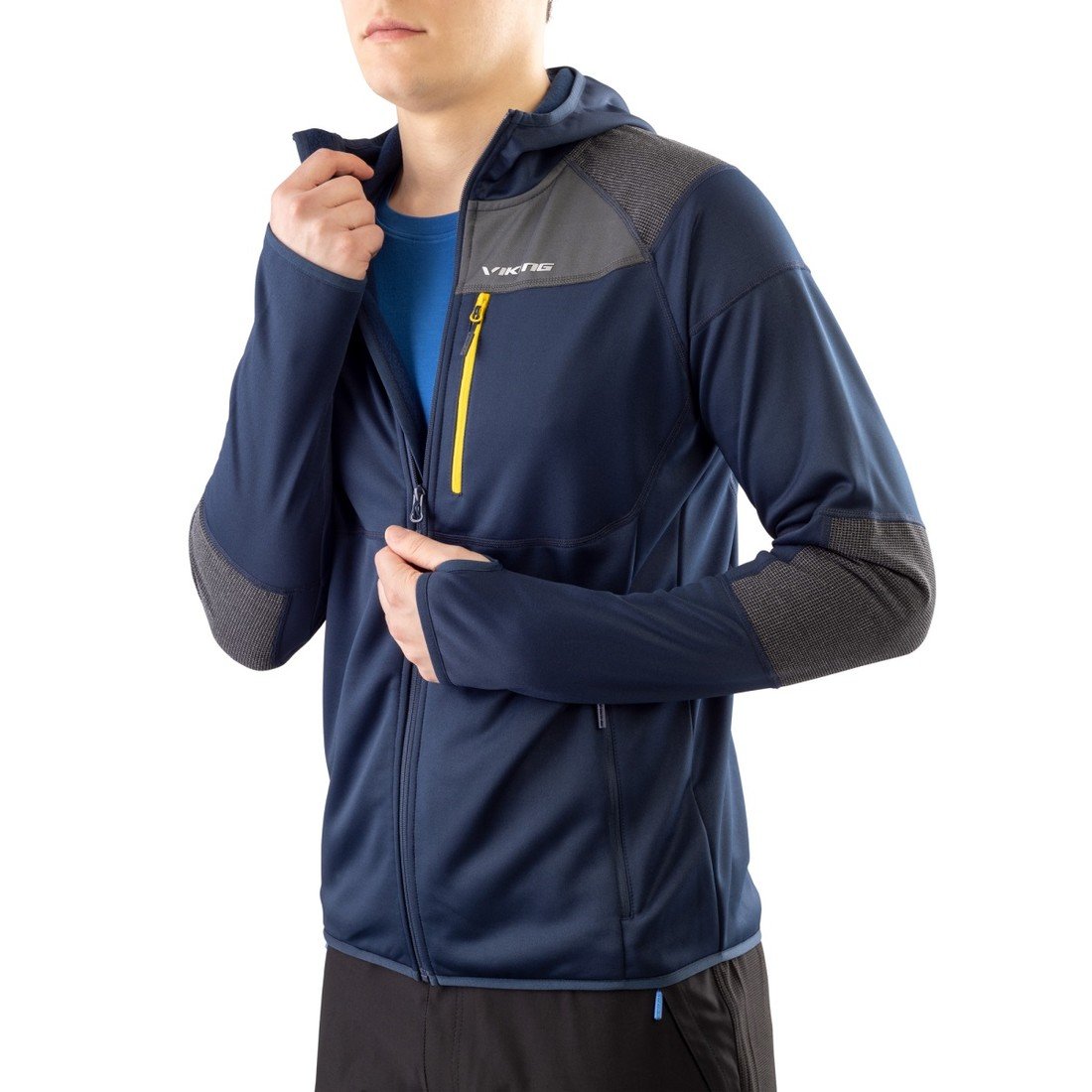 Pánská funkční mikina viking yosemite tmavě modrá xxl