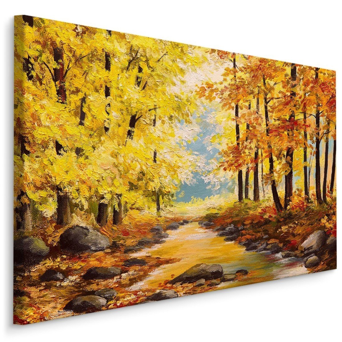 MyBestHome BOX Plátno Skály V Podzimním Lese Varianta: 30x20