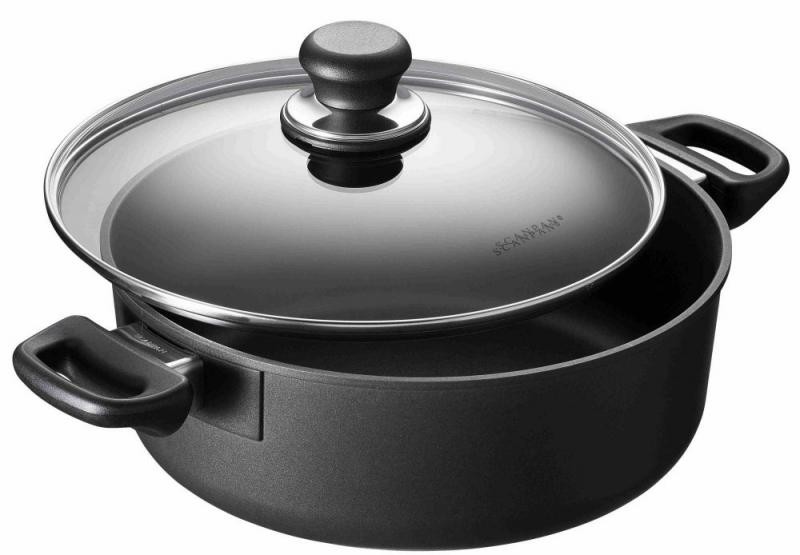 Titanový rendlík s víkem SCANPAN CLASSIC INDUCTION 26 cm, 4 l D53202600