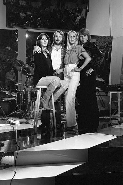 BRIDGEMAN IMAGES Umělecká fotografie ABBA, 1976, (26.7 x 40 cm)
