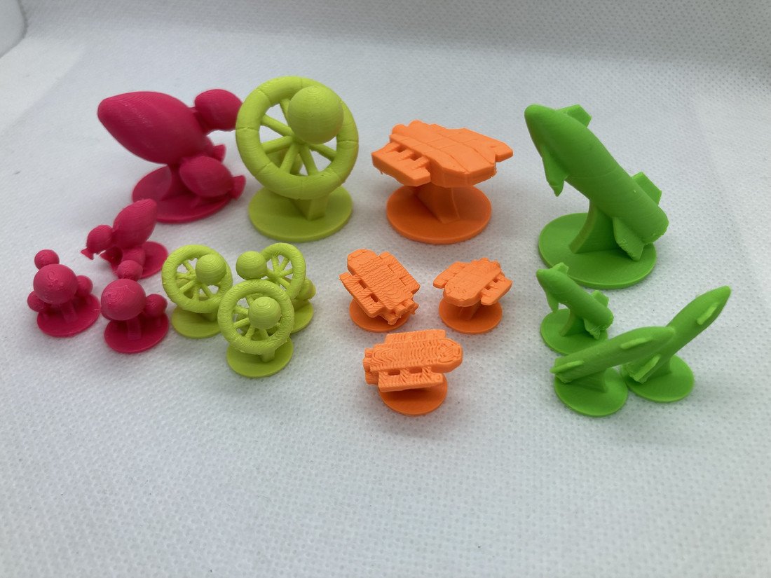 TLAMA games Hvězdní kapitáni - 3D žetony lodí