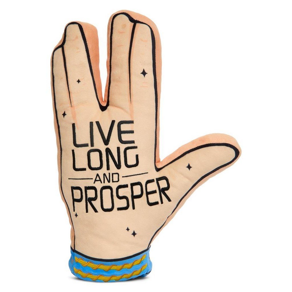 Kidrobot | Star Trek The Original Series - plyšová ruka Live Long and Prosper 38 cm