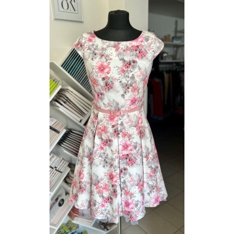 Dámské šaty Anabel, Velikost 36, Barva Barevná, Vzor Květinový Gotta GS160