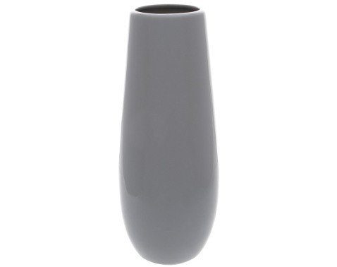 Váza Luna 25 cm, šedá