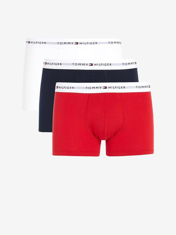 Tommy Hilfiger Underwear Boxerky 3 ks Červená