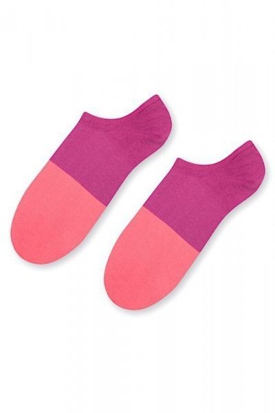 More 113 036 Two colours růžové/fialové Dámské kotníkové ponožky 38/40 Mix
