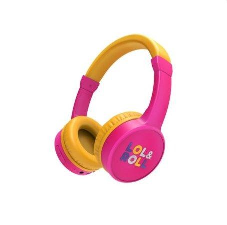 Energy Sistem Lol&Roll Pop Kids Bluetooth Headphones, modrá/oranžová