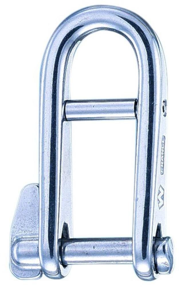Wichard Key Pin Shackle with Screw-bar and HR pin o 8 mm
