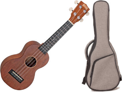 Mahalo MJ1 Transparent Brown SET Sopránové ukulele Transparent Brown