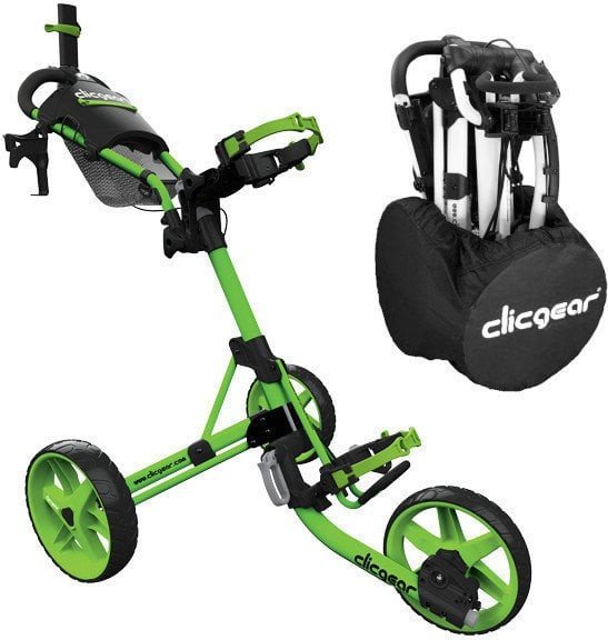 Clicgear Model 4.0 SET Matt Lime Manuální golfové vozíky