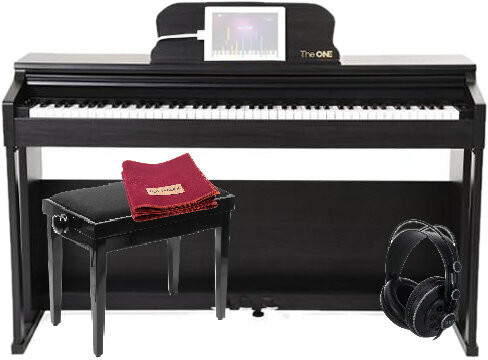 The ONE Smart Piano - Matte Black SET Matte Black Digitální piano