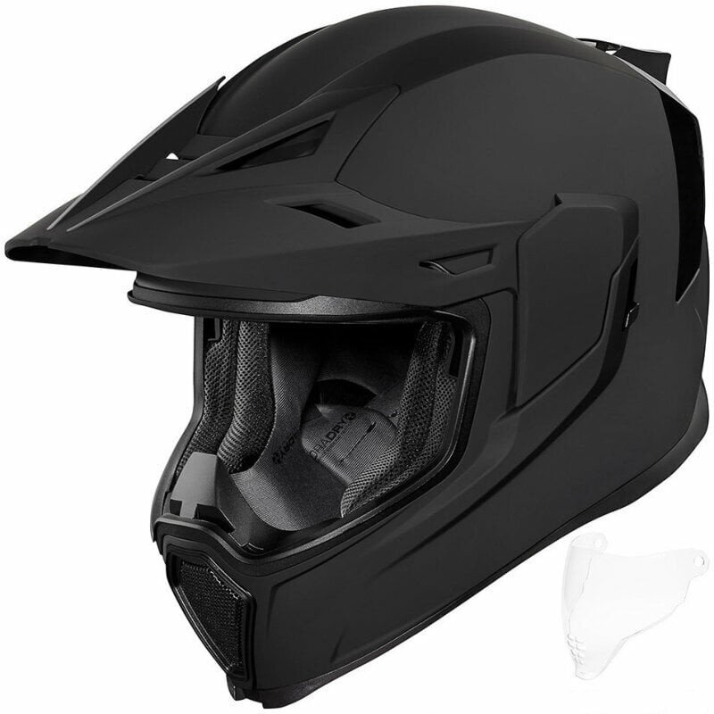 ICON - Motorcycle Gear Airflite Moto™ Rubatone Black S Přilba