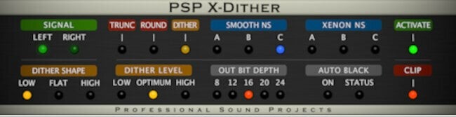 PSP AUDIOWARE X-Dither (Digitální produkt)