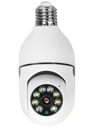 TRX Bezpečnostní IP kamera Innotronik ICS-R7, bezdrátová, 3.0Mpix, WiFi, v žárovce, E27, BK-ICS-R7
