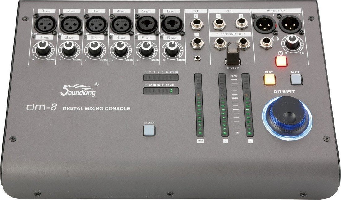 Soundking DM-8 Digitální mixpult