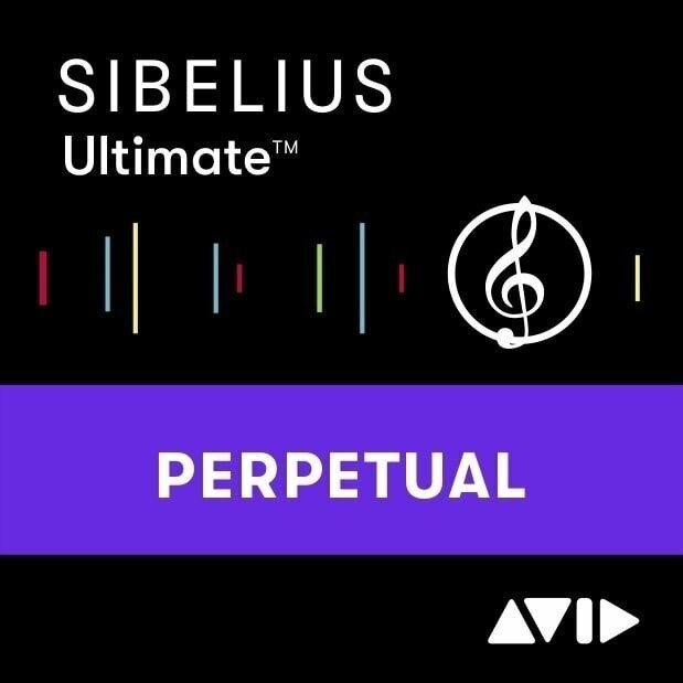 AVID Sibelius Ultimate Perpetual with 1Y Updates and Support (Digitální produkt)