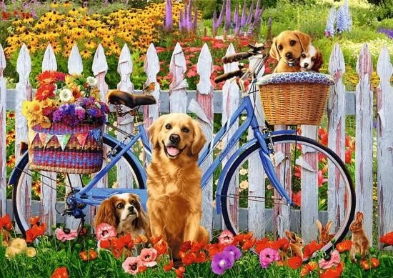 TREFL Puzzle Psí dobrodružství 500 dílků