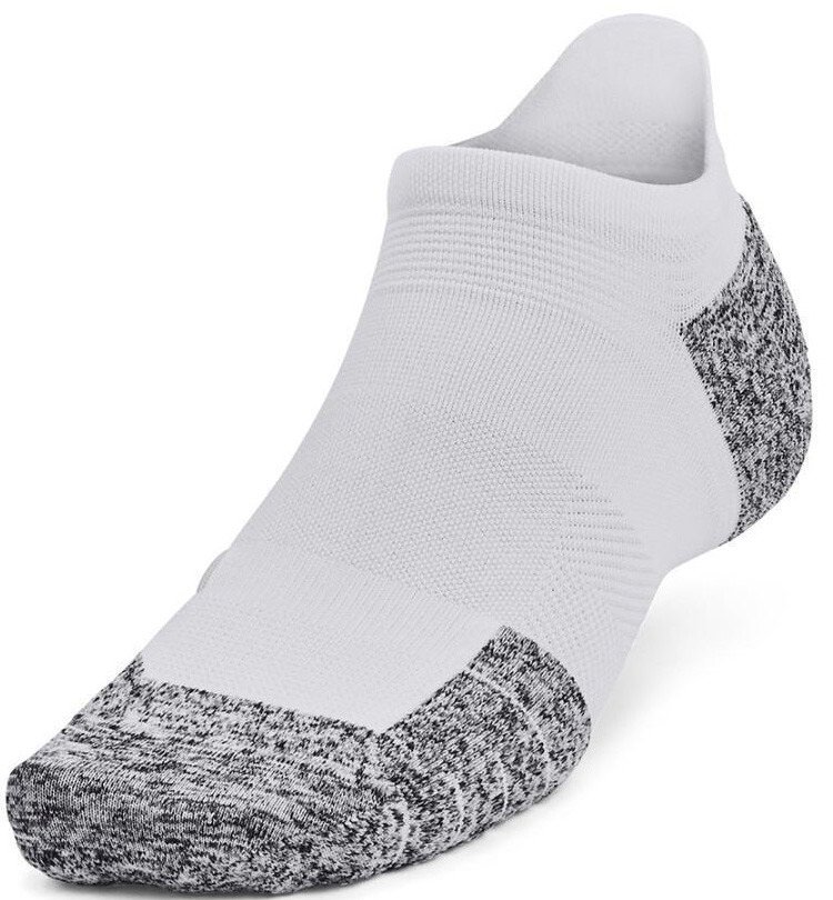 Ponožky Under Armour UA AD RUNNING Cushion 1pk NS Tab-WHT