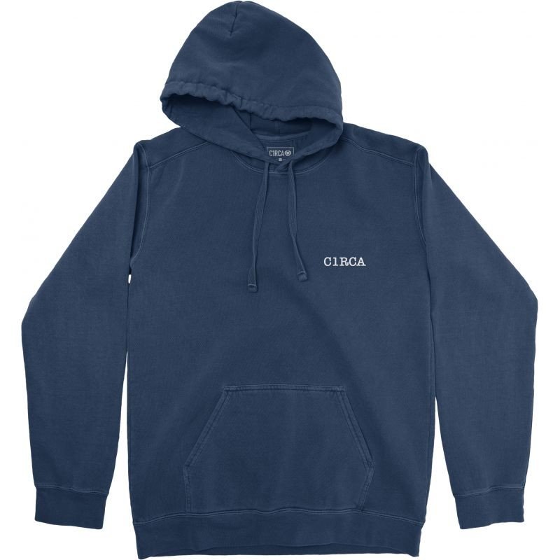 MIKINA C1RCA FUTURE HOOD - modrá - L